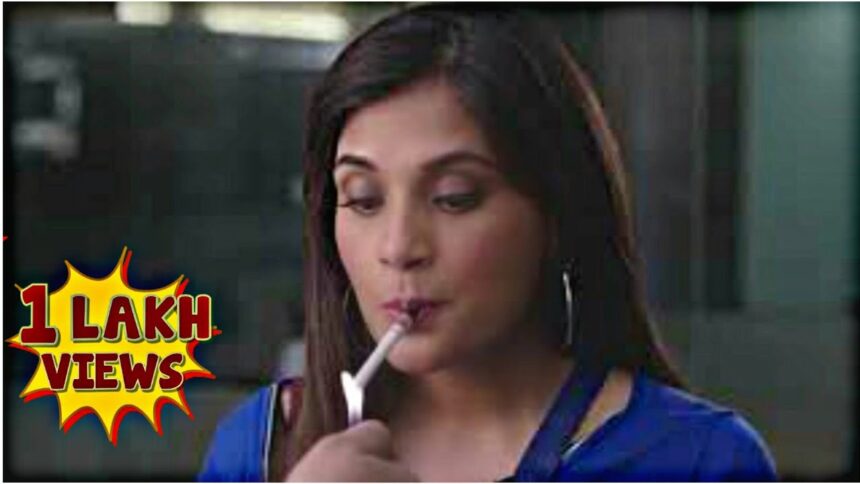 Indian WebSeries Girl Smoking Richa Chadda Smoking Indian