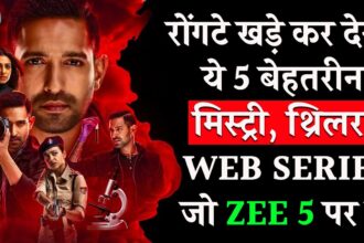 Top 5 Best Mystery Crime Thriller Web Series On Zee5