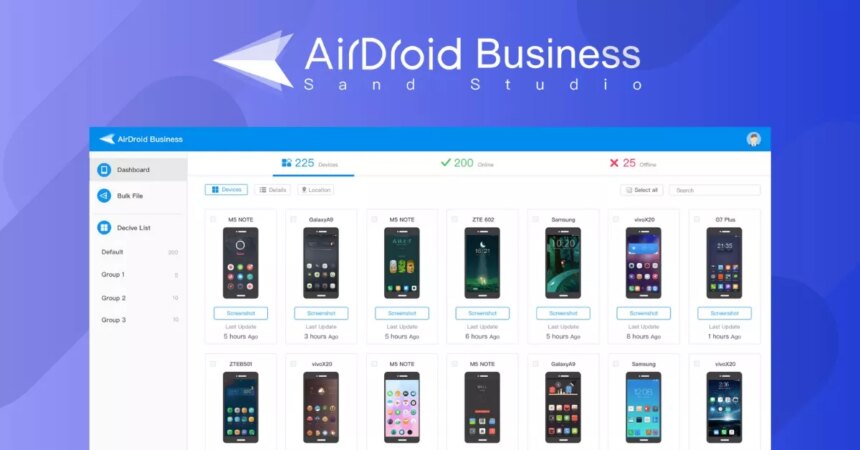 airdroid business admin console